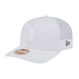 Green Bay Packers 2025 White Sideline New Era 9SEVENTY Stretch-Snap Hat