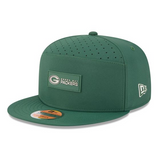 Green Bay Packers 2025 Green Sideline New Era 9FIFTY Snapback Hat