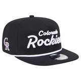Colorado Rockies Official “The Golfer” Team Text A-Frame New Era SnapBack Hat