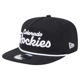 Colorado Rockies Official “The Golfer” Team Text A-Frame New Era SnapBack Hat