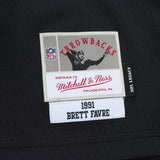Brett Farve Atlanta Falcons 1991 Mitchell & Ness Stitched NFL Legacy Player Jersey
