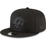 Los Angeles Rams Black Out New Era 9FIFTY SnapBack