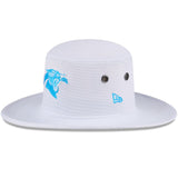 Carolina Panthers Official Camp Panama Bucket Hat - White