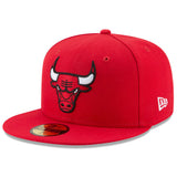 Chicago Bulls Official Classic Red New Era 59FIFTY Fitted Hat