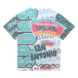 San Antonio Spurs Official Jumbotron 2.0 Mitchell & Ness T-Shirt