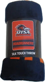 UTSA Roadrunners Orange/Navy 45” x 60” Silk Touch Throw