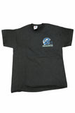 Seattle Seahawks Official Black Majestic “Sky Helmet” T-Shirt