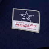 Dallas Cowboys Official Head Coach Mesh Mitchell & Ness Full Button Up Jersey