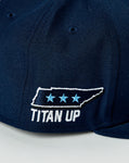 Tennessee Titans 2024 New Era 9FITY Draft Day Snapback Hat