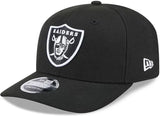 Las Vegas Raiders Official Black New Era 9SEVENTY Stretch-Snap Hat