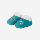 Miami Dolphins Logo Baby Bootie Slipper