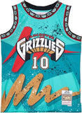 Mike Bibby Vancouver Grizzlies 1998-99 Official Hyper Hoops Mitchell & Ness Hardwood Classic Jersey