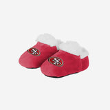 San Francisco 49ers Logo Baby Bootie Slipper