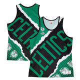 Boston Celtics Official Jumbotron 2.0 Sublimated Mitchell & Ness Tank Top