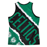 Boston Celtics Official Jumbotron 2.0 Sublimated Mitchell & Ness Tank Top