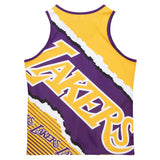 Los Angeles Lakers Official Jumbotron 2.0 Sublimated Mitchell & Ness Tank Top