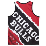 Chicago Bulls Official Jumbotron 2.0 Sublimated Mitchell & Ness Tank Top