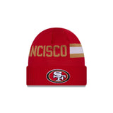 San Francisco 49ers New Era 2024 Cold Weather Tech Knit Beanie