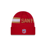 San Francisco 49ers New Era 2024 Cold Weather Tech Knit Beanie