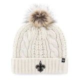 Women’s New Orleans Saints - Meeko Cuff Knit Hat, 47 Brand