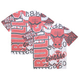 Chicago Bulls Official Jumbotron 2.0 Mitchell & Ness Sublimated T-Shirt