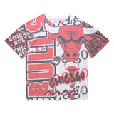 Chicago Bulls Official Jumbotron 2.0 Mitchell & Ness Sublimated T-Shirt
