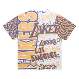 Los Angeles Lakers Official Jumbotron 2.0 Mitchell & Ness Sublimated T-Shirt