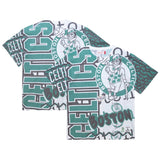 Boston Celtics Official Jumbotron 2.0 Mitchell & Ness Sublimated T-Shirt