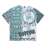 Boston Celtics Official Jumbotron 2.0 Mitchell & Ness Sublimated T-Shirt
