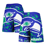 Seattle Seahawks Official Jumbotron 2.0 Sublimated Mitchell & Ness Shorts