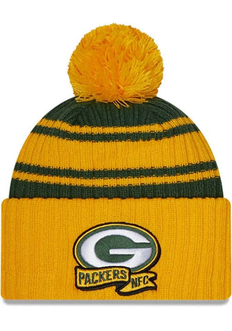 GREEN BAY PACKERS 2022 SIDELINE ALTERNATE ADULT WINTER KNIT HAT