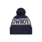 New Era Dallas Cowboys 2024 Retro Pom Beanie