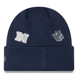 Dallas Cowboys New Era Navy Identity Cuffed Knit Beanie