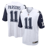 Men's Dallas Cowboys Micah Parsons NFL Nike White Alternate Game Jersey