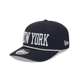 New York Yankees Official Wordmark Rope New Era 9SEVENTY Stretch-Snap Hat