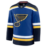 St. Louis Blues Official Premium Alternate Fanatics Hockey Jersey - Blue