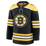 Boston Bruins Official Home Premium Fanatics Hockey Jersey - Black