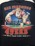 San Francisco 49ers Majestic End-Zone T-Shirt