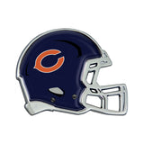 Chicago Bears Helmet Chrome Auto Emblem W/ Domed Insert