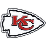 Kansas City Chiefs 3-D Color Metal Auto Emblem