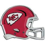 Kansas City Chiefs Premium Chrome Auto Emblem