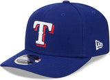 Texas Rangers Official Blue New Era 9SEVENTY SnapBack Hat