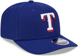Texas Rangers Official Blue New Era 9SEVENTY SnapBack Hat