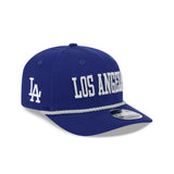 Los Angeles Dodgers Official Wordmark Rope New Era 9SEVENTY SnapBack Hat