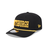 Pittsburgh Steelers Official Wordmark New Era 9FIFTY SnapBack Hat