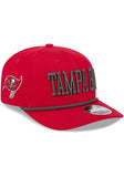 Tampa Bay Buccaneers Official Wordmark Rope New Era 9SEVENTY Stretch-Snap Hat