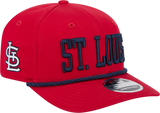 St. Louis Cardinals Official Wordmark Rope New Era 9SEVENTY SnapBack Hat