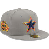 Dallas Cowboys Official Gray Super Bowl XXVIII Multi-Color Pack New Era 59FIFTY Fitted Hat