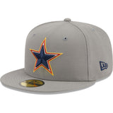 Dallas Cowboys Official Gray Super Bowl XXVIII Multi-Color Pack New Era 59FIFTY Fitted Hat