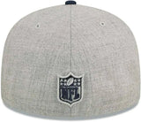 Dallas Cowboys Official New Era 59FIFTY Fitted Hat - Heather Gray/Navy
